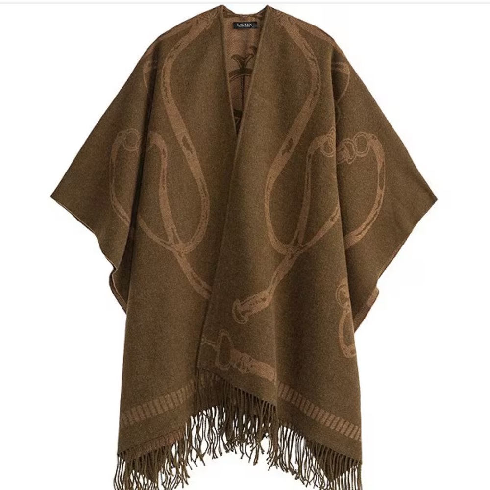 Lauren Ralph Lauren
Equestrian Oversized Ruana